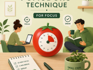 Focus Rhythm – ADHD Pomodoro & Focus Session Toolkit (Printable PDF)
