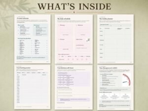 p154-i2 Time blindness workbook pages overview