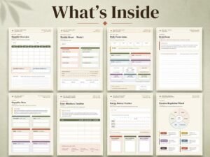 p156-i2 ADHD planner pages overview grid