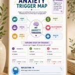 CBT thought challenging anxiety workbook