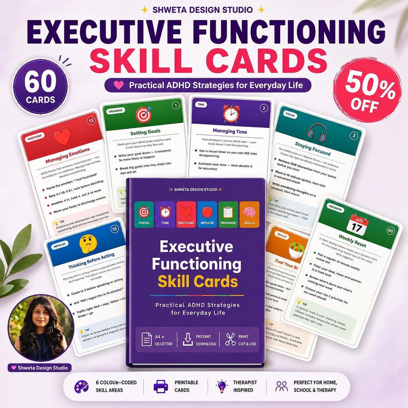 ADHD Flash Cards 60 cover