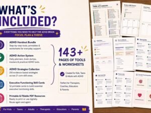 p161-i2 ADHD bundle contents overview