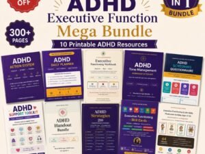 ADHD Ultimate Toolkit 10-in-1 300 pages cover