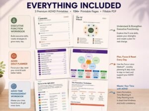p165-i2 ADHD 3-in-1 bundle contents