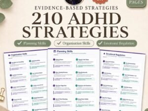 ADHD 210 Executive Function Strategies cover