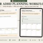 ADHD strategies teens workbook pages